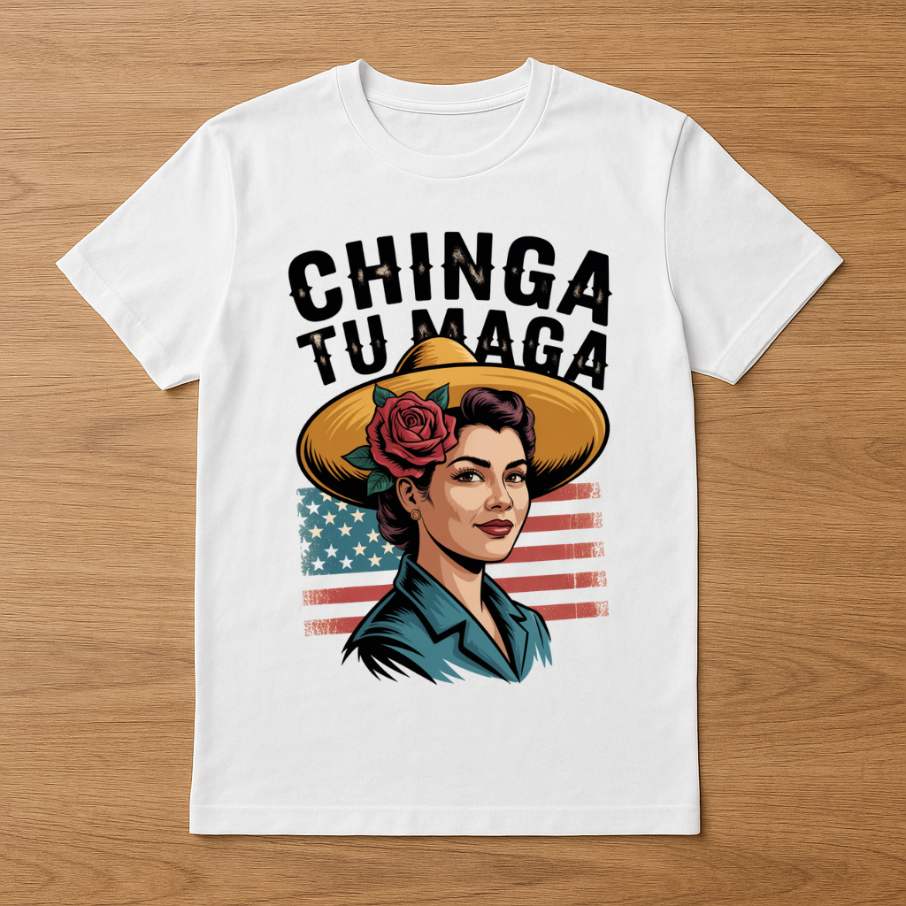 Chinga Tu MAGA – Mexican Heritage T-Shirt